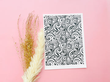 Water Transfer | Magic Transfer | Water Soluble Image Transfer for Polymer Clay